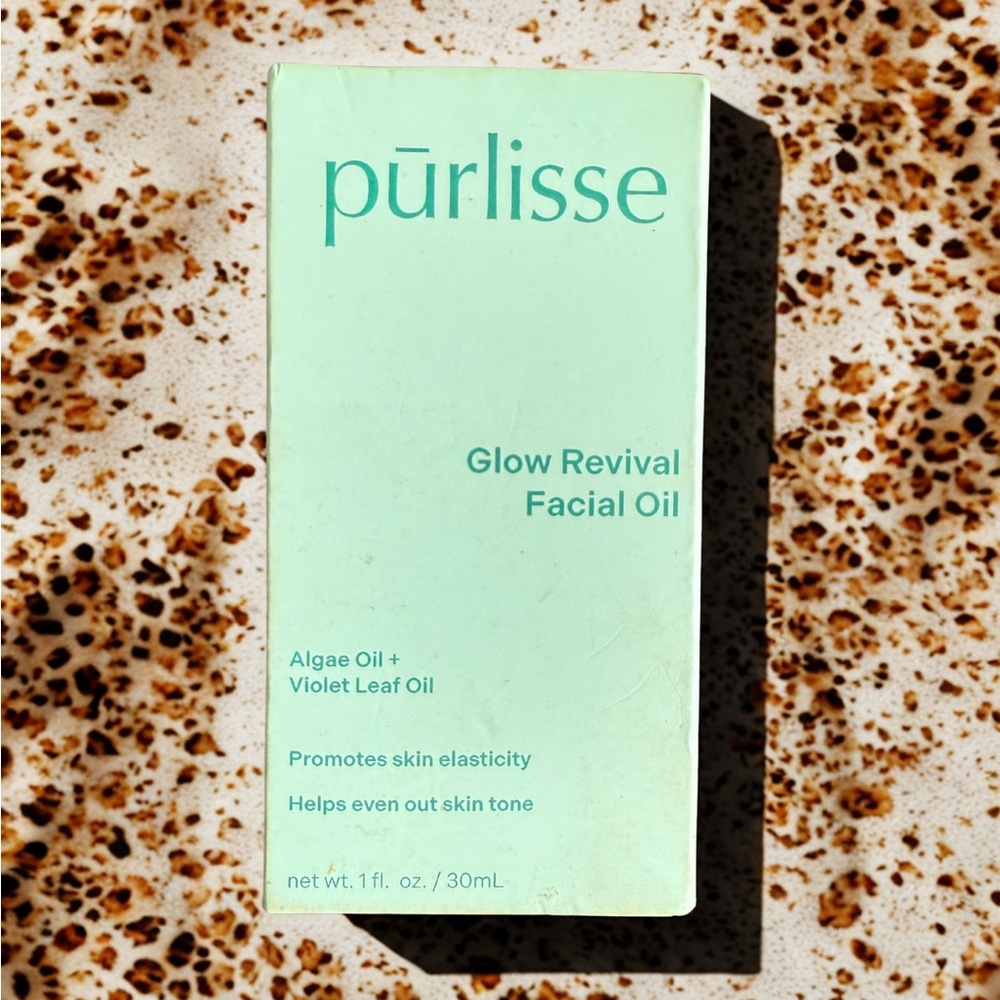 Purlisse Glow Revival Facial Oil - Light Green